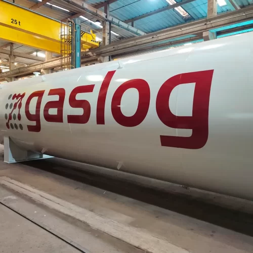 Envelopamento Tanque GasLog
