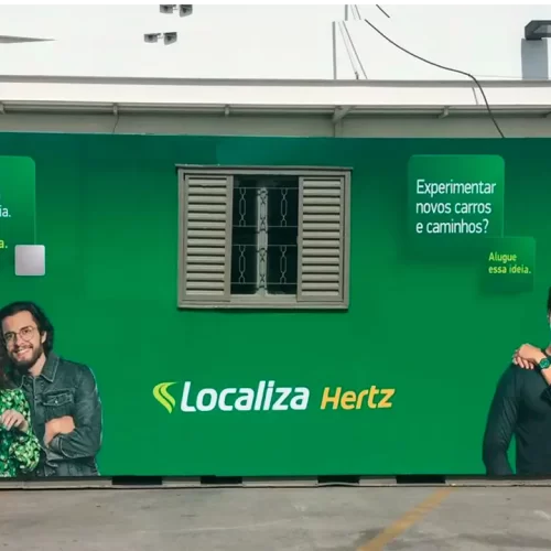 Impressão-Envelopamento- Container