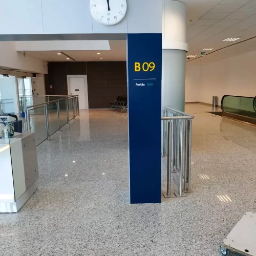 Totem ACM - Sinalização